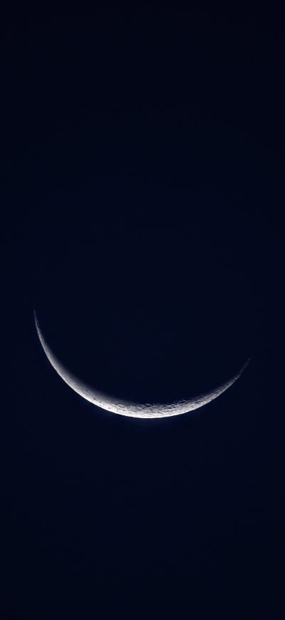 Fond d'écran iPhone Crescent Moon Night Sky 5k