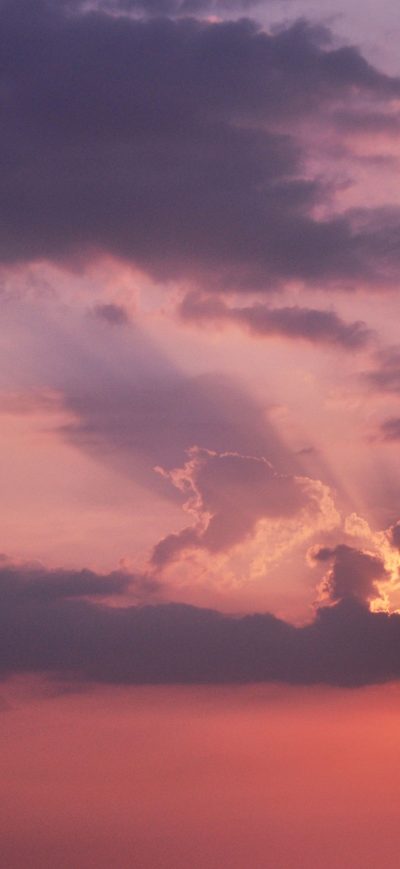 Fond d'écran iPhone Sunset Nature Sky 4k