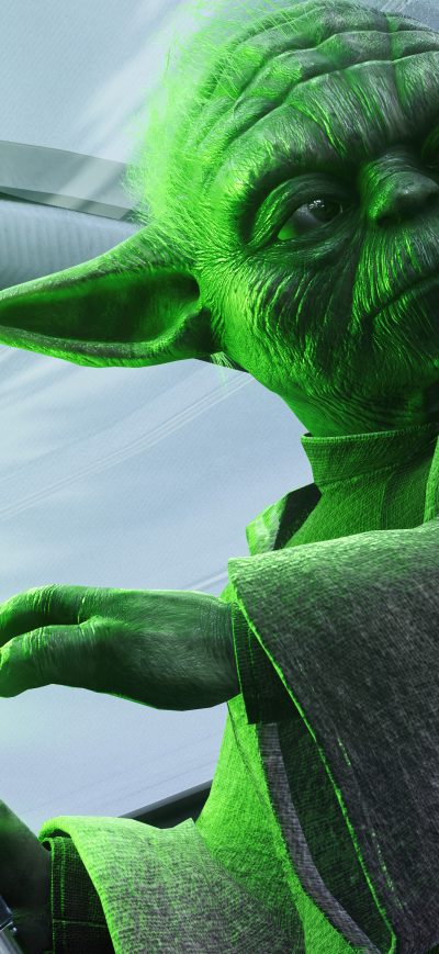 Fond d'écran iPhone Yoda Star Wars Battlefront II 5k