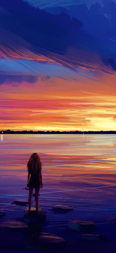 Fond d'écran iPhone Looking At Salty Water 4k