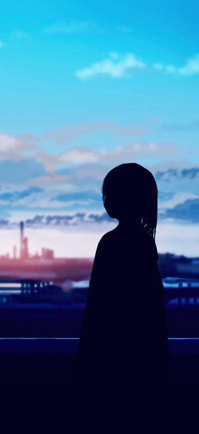 Fond d'écran iPhone Breeze Anime Girl