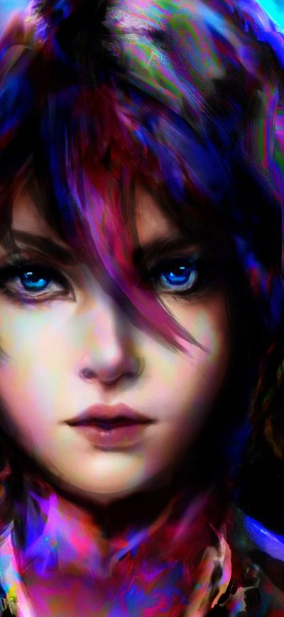 Fond d'écran iPhone Artistic Girl Portrait 4k
