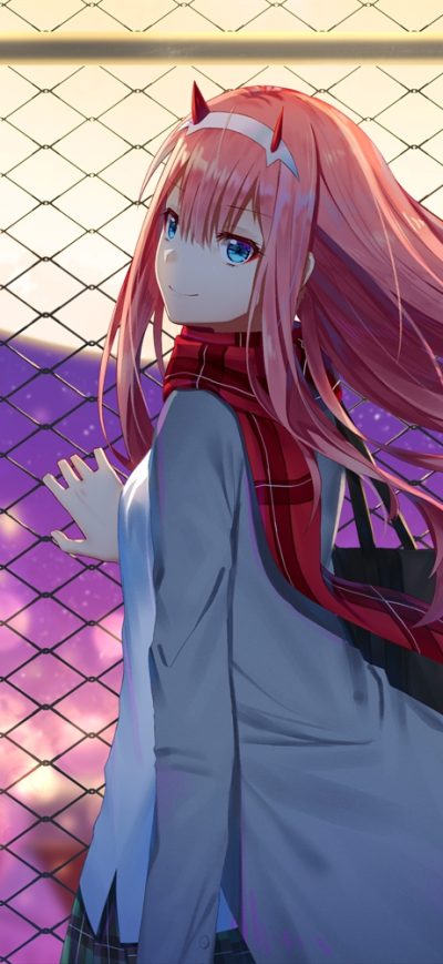Fond d'écran iPhone Zero Two Darling In The Franxx
