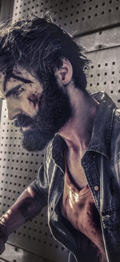 Fond d'écran iPhone Logan Cosplay 5k