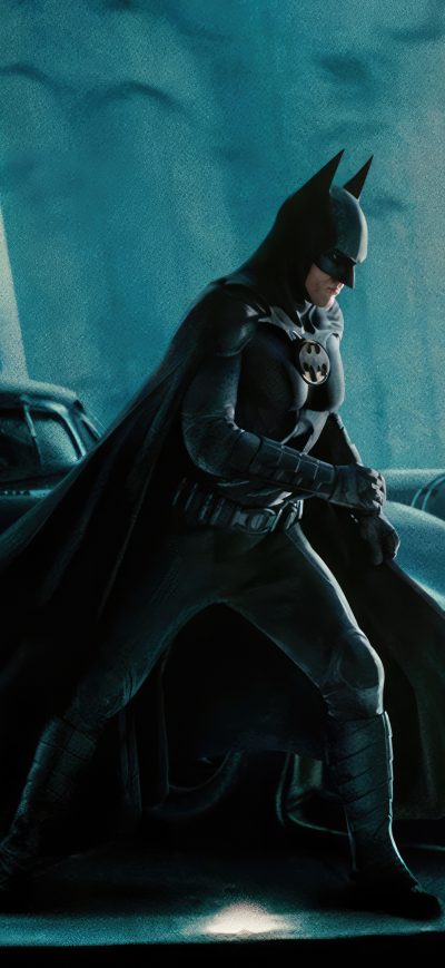 Fond d'écran iPhone Batman In The Flash Movie Poster 5k