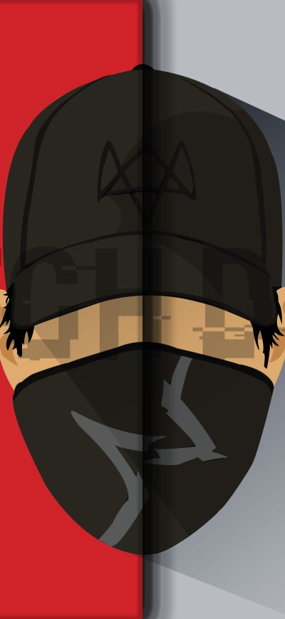 Fond d'écran iPhone Watch Dogs 2 Minimalism Artwork 8k