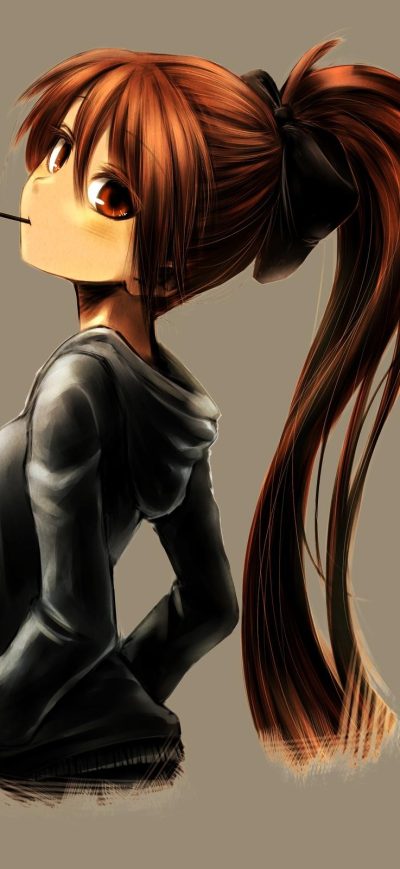 Fond d'écran Kyoko Sakura sur iPhone