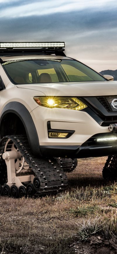 Fond d'écran iPhone Nissan Rogue Trail Warrior Project Concept 2017