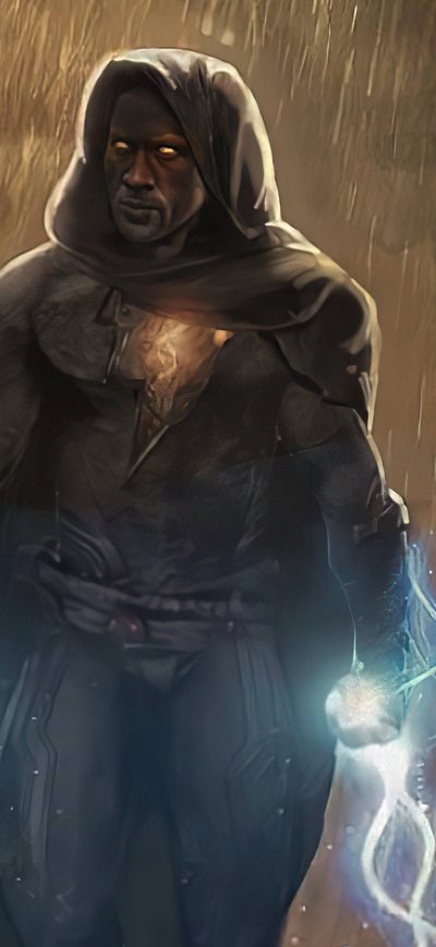Fond d'écran iPhone Black Adam Concept Art From Knightmare