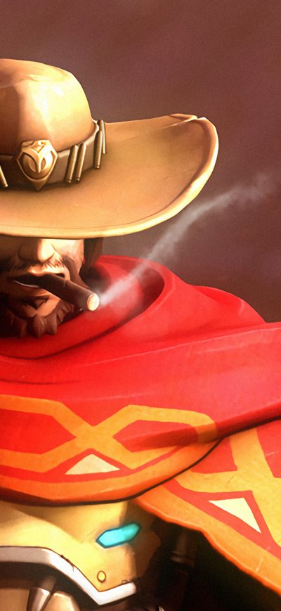 Fond d'écran iPhone Mccree Overwatch Fan Art