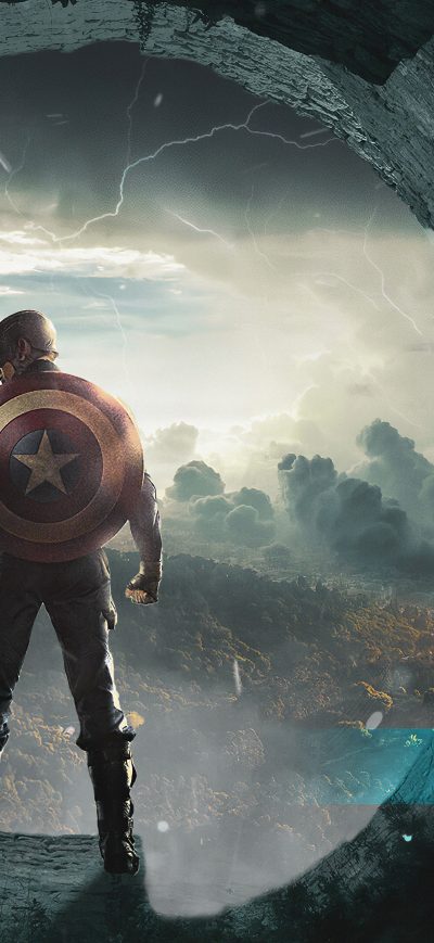 Fond d'écran iPhone Captain America4kart