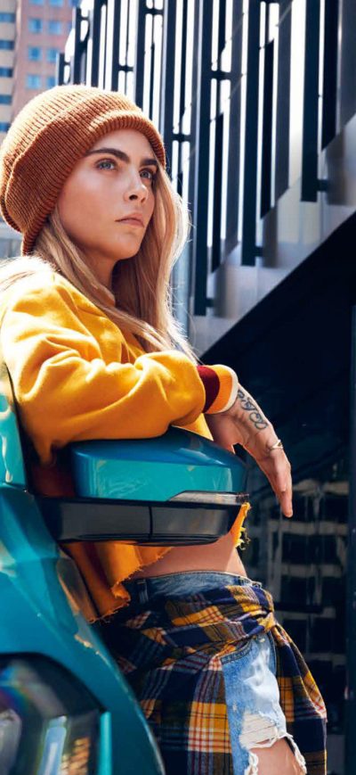 Fond d'écran iPhone Cara Delevingne VW T Cross New