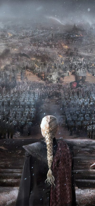 Fond d'écran iPhone The Iron Throne 4k