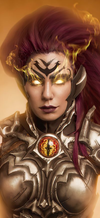 Fond d'écran iPhone Darksiders 3 Fury Cosplay 4k