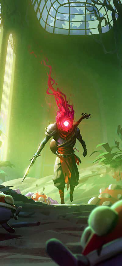 Fond d'écran iPhone Dead Cells Bad Seed Dlc