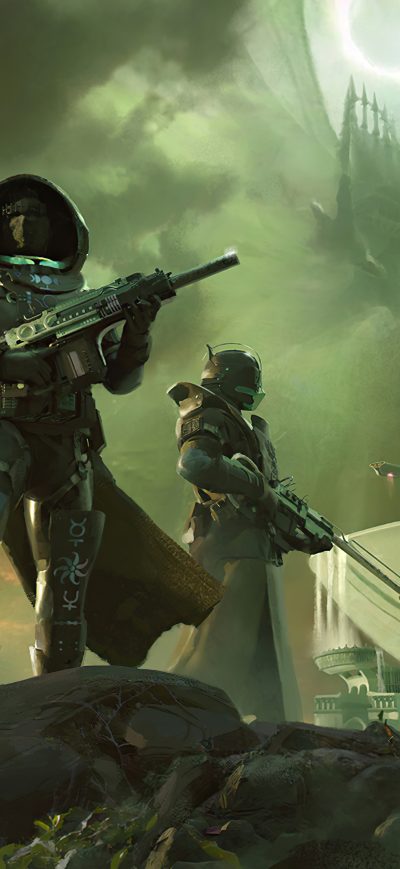 Fond d'écran iPhone Destiny 2 The Witch Queen Postcard