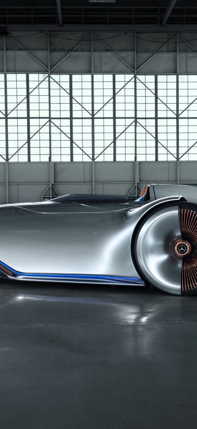 Fond d'écran iPhone 2018 Mercedes Benz Vision EQ Silver Arrow 4k