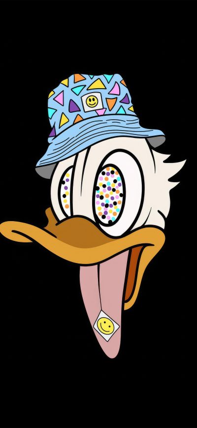 Fond d'écran iPhone Donald Duck Oled