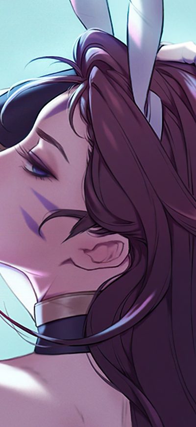 Fond d'écran iPhone Dva Overwatch Fanart 2020 4k