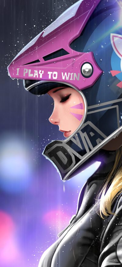 Fond d'écran iPhone Dva Biker Girl