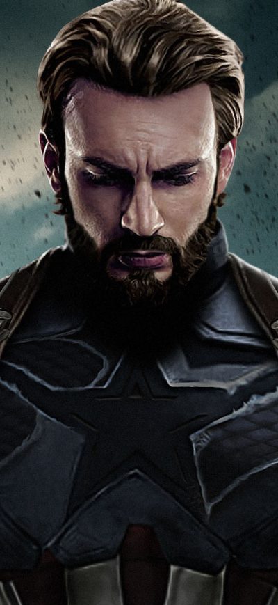 Fond d'écran iPhone Captain America Avengers Infinity War 2018