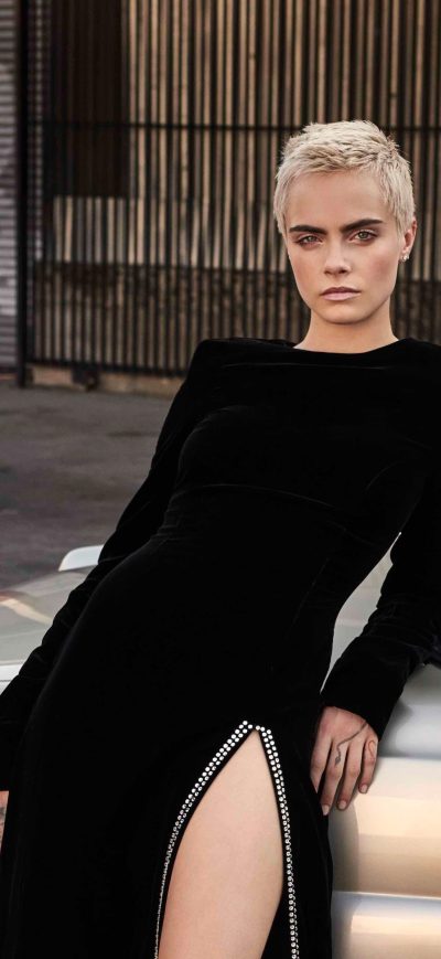 Fond d'écran iPhone Cara Delevingne The Edit 2017