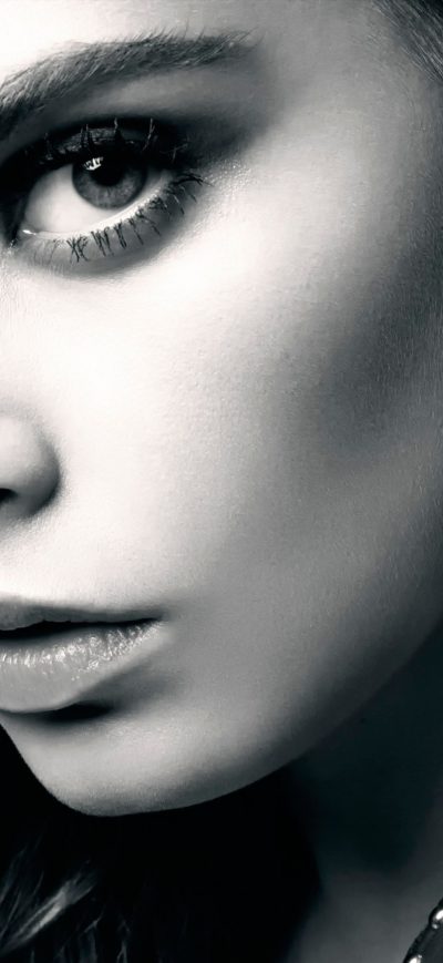 Fond d'écran iPhone Cara Delevingne Close Monochrome