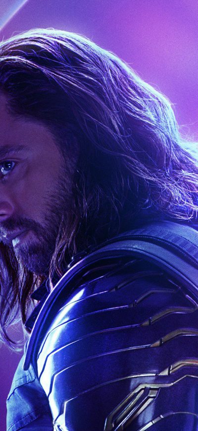Fond d'écran iPhone Bucky Barnes In Avengers Infinity War New Poster