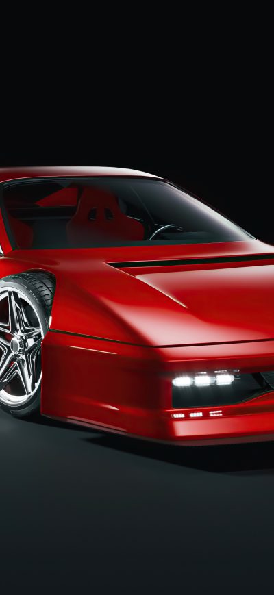Fond d'écran iPhone Ferrari Testarossa 1984 5k