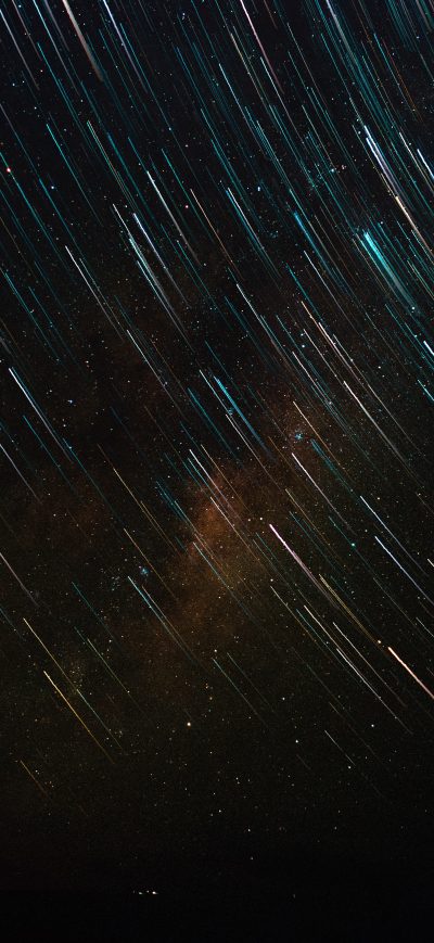 Fond d'écran iPhone Star Trail Time Lapse 5k