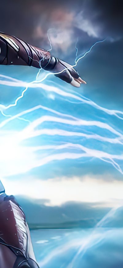 Fond d'écran iPhone Flash Lightning 5k