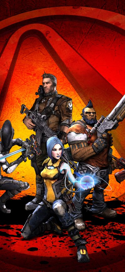 Fond d'écran Borderlands 2 sur iPhone