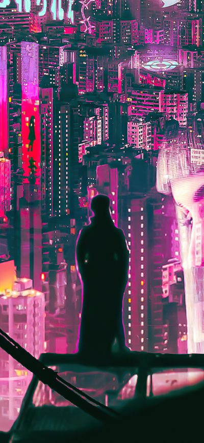 Fond d'écran iPhone The Night Begin Ghost In The Shell