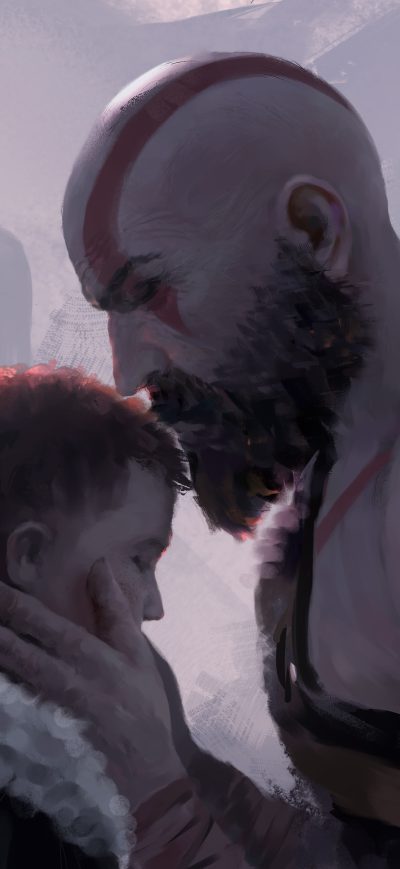 Fond d'écran iPhone Be Safe Son God Of War 4
