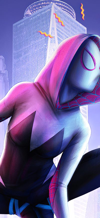 Fond d'écran iPhone Gwen Spider Verse