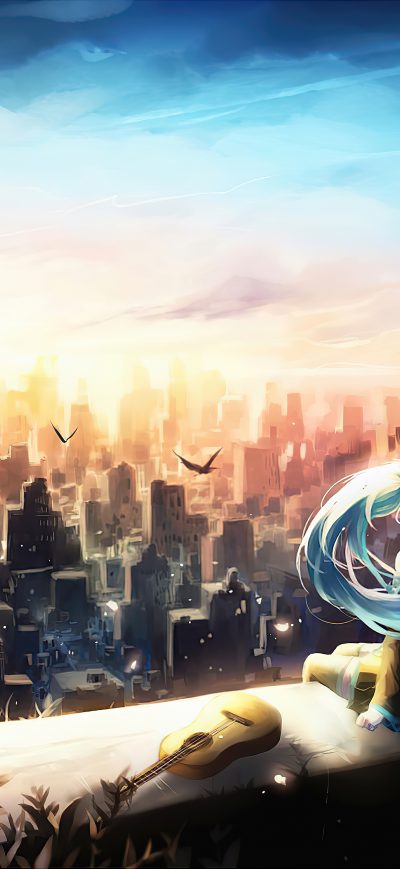 Fond d'écran iPhone VocaloidHatsune Miku 4k