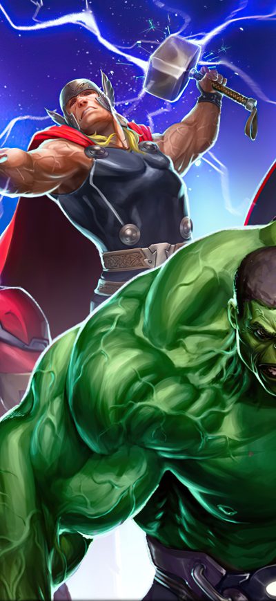 Fond d'écran iPhone Marvel Puzzle Quest 2020 4k