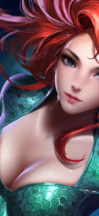 Fond d'écran iPhone Mera Fantasy Art 4k