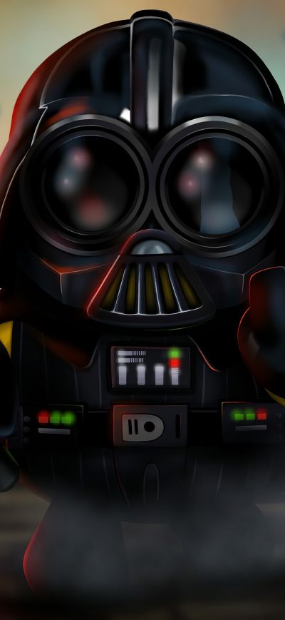 Fond d'écran iPhone Minion As Darth Vader 4k