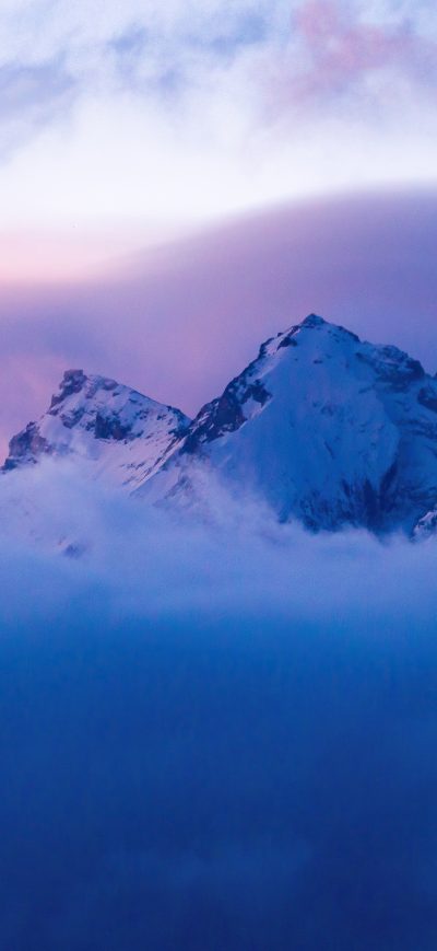 Fond d'écran iPhone Morning Glory Sunrise Switzerland 5k