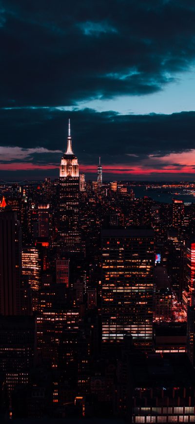 Fond d'écran iPhone Rockefeller Center New York United States Of America 8k