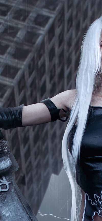 Fond d'écran iPhone Nierautomata Cosplay 4k