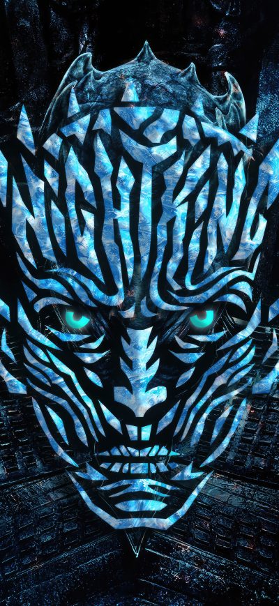 Fond d'écran iPhone Night King Game Of Thrones Minimal 5k