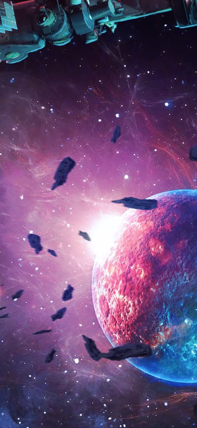 Fond d'écran iPhone Unknown Planet 4k