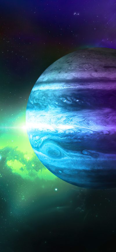 Fond d'écran iPhone Planets Galaxy 4k
