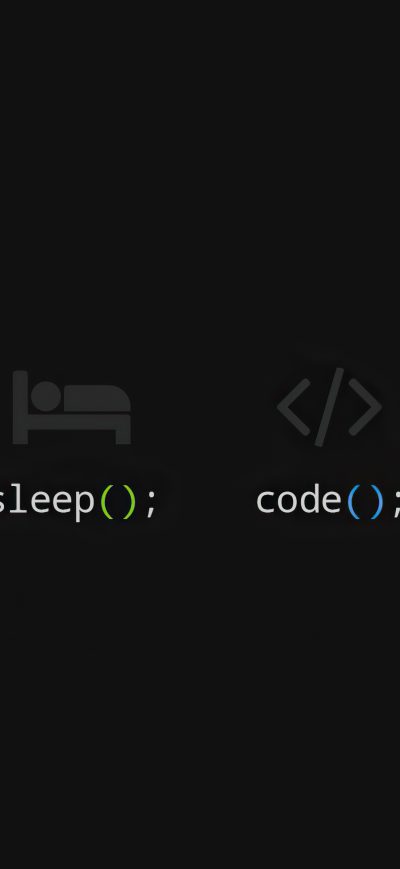 Fond d'écran iPhone Eat Sleep Code Repeat