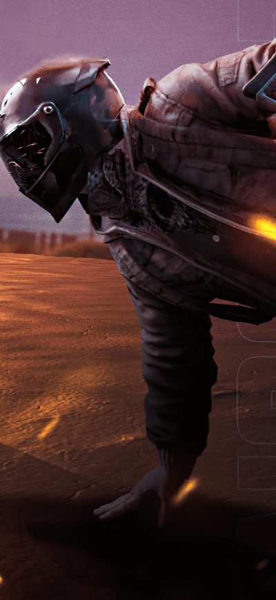 Fond d'écran iPhone Biker In Pubg