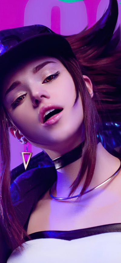 Fond d'écran iPhone Shirogane Sama Kda Cosplay 4k