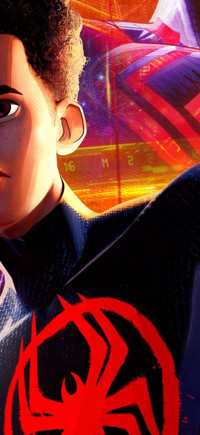 Fond d'écran iPhone Spider Man Across The Spider Verse 2023