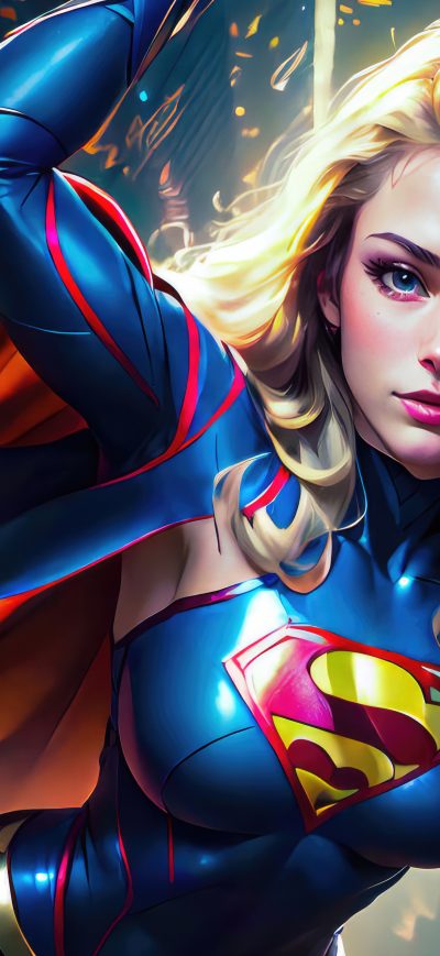Fond d'écran iPhone Supergirl 5k 2023